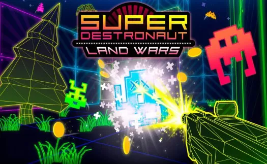 switch《超级特种船员：陆地战争 Super Destronaut Land Wars》英文版nsp+nsz下载