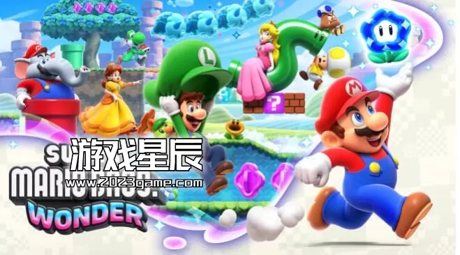 【热】switch《超级马里奥兄弟：惊奇（Super Mario Bros Wonder）》中文版NSP/XCI下载【含1.0.1补丁+金手指】