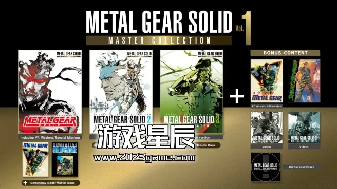 switch《合金装备：大师合集第1卷 Metal Gear Solid Master Collection》英文版NSZ下载+1.5.0补丁